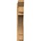 Ekena Millwork Merced Slat Rough Sawn Outlooker, Western Red Cedar, 8"W x 46"D x 46"H OUT08X46X46MRC06RWR - alternate 2